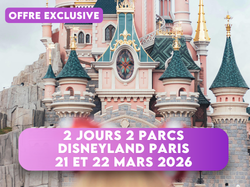 Disneyland - Offre 2 jours 2 parcs